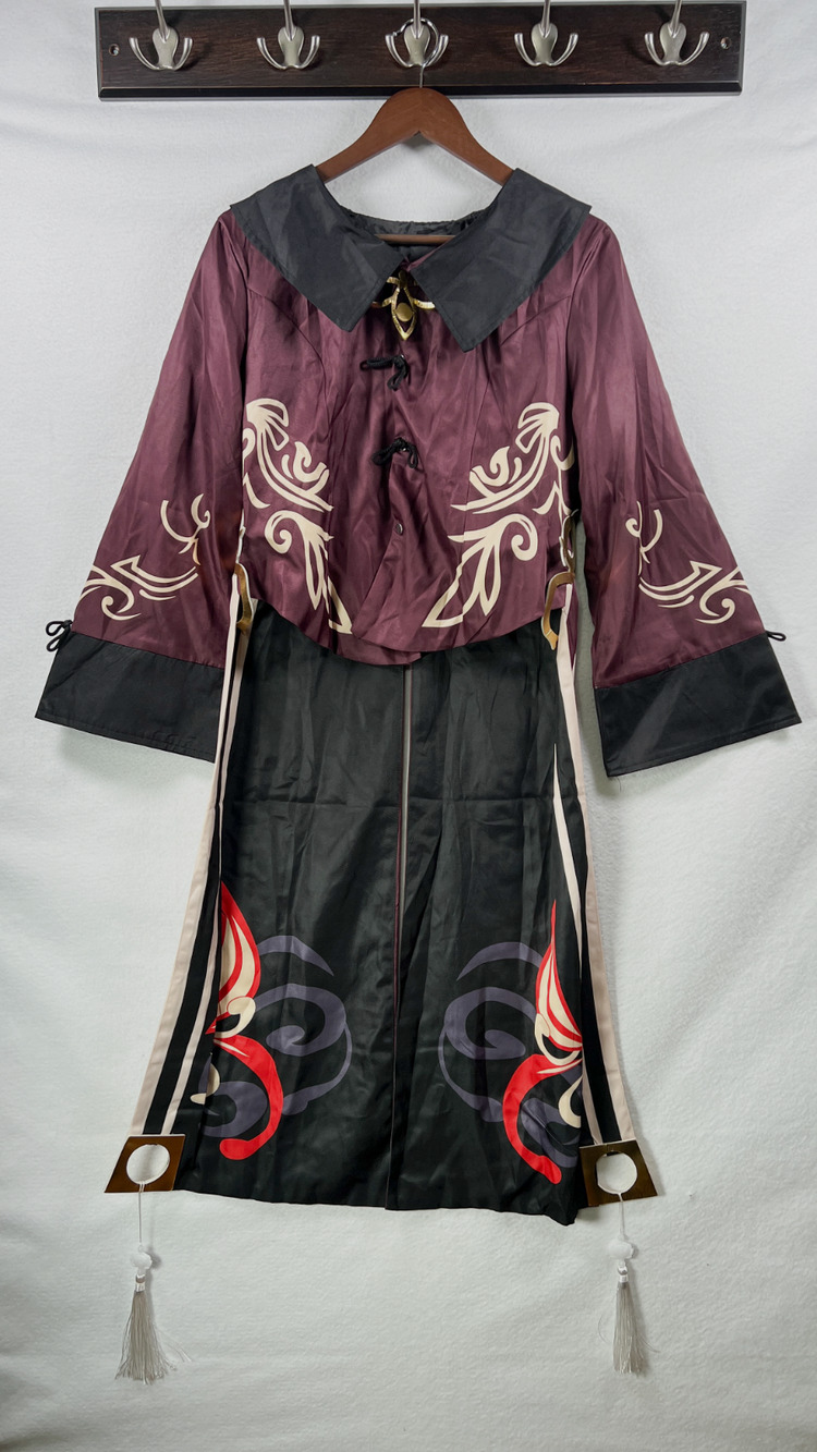 Hu Tao Cosplay Costume Cape Size Large Genshin Impact Anime Game Cosplay